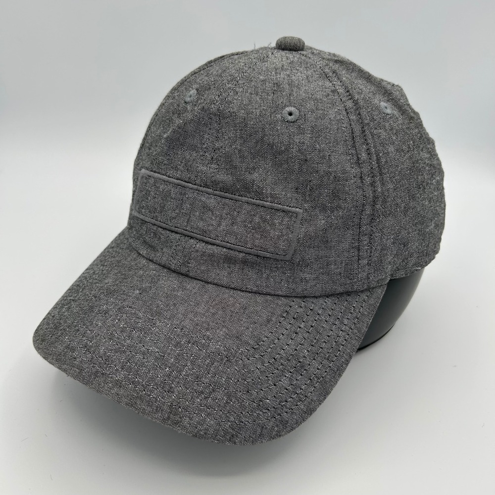 Adidas Adjustable Hat Climalite Unisex OSFM Grey Chambray Minimalist Sporty